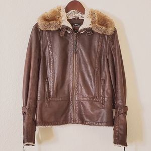 SOFT, MontanoCo Faux Fur Jacket